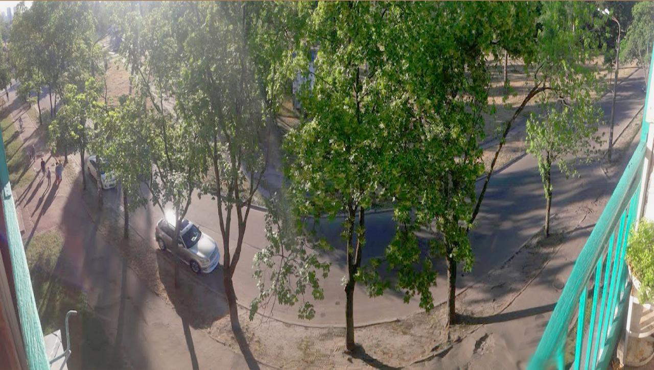 Однокомнатная Квартира На Улице Попудренко كييف المظهر الخارجي الصورة